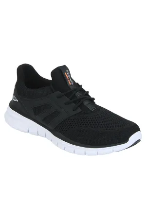 RedTape Men Black Walking Shoes