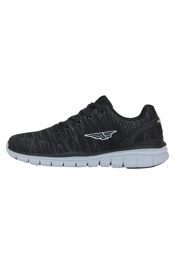 RedTape Men Black Walking Shoes