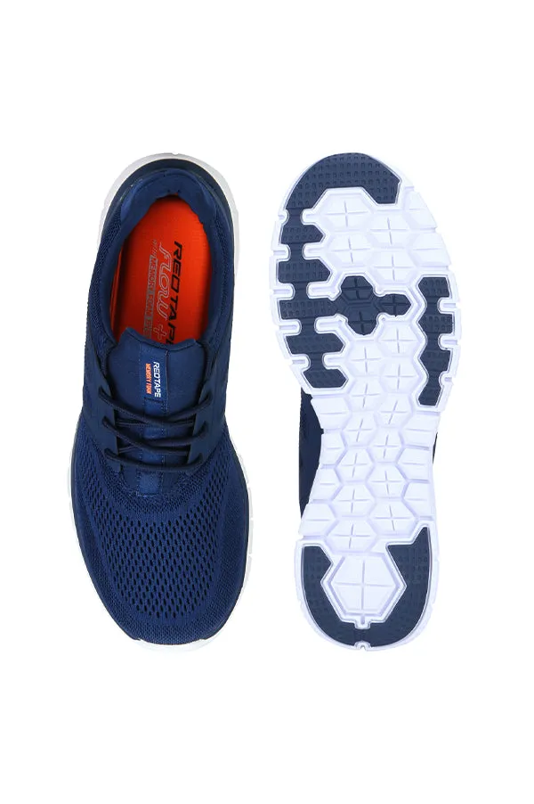 RedTape Men Black Walking Shoes