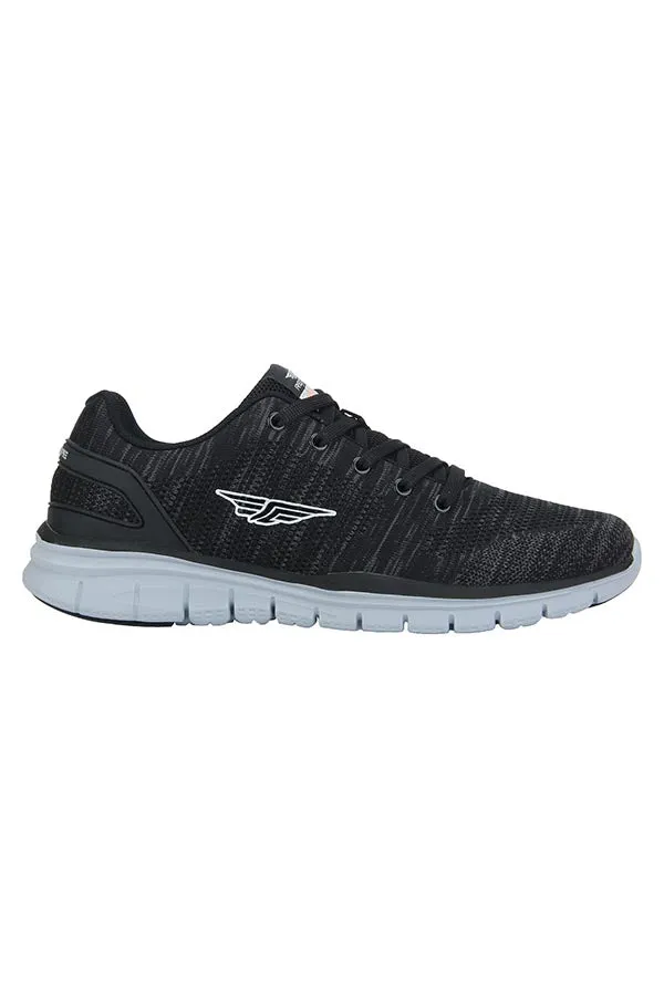 RedTape Men Black Walking Shoes