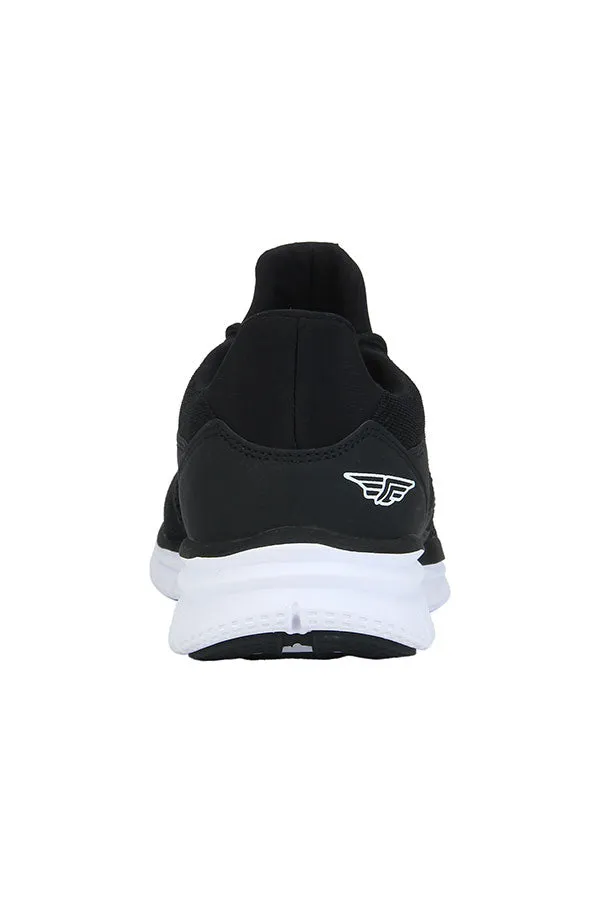 RedTape Men Black Walking Shoes