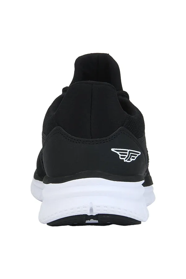 RedTape Men Black Walking Shoes