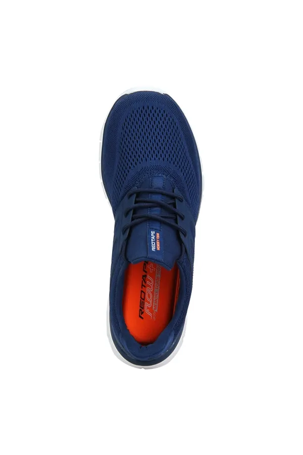 RedTape Men Black Walking Shoes