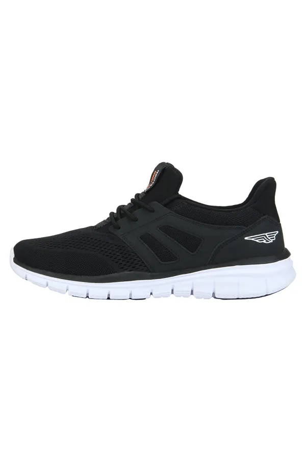 RedTape Men Black Walking Shoes