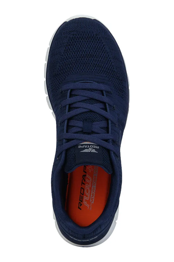 RedTape Men Black Walking Shoes