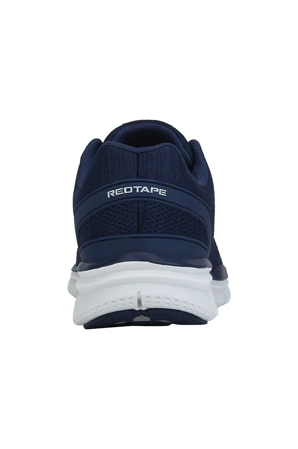 RedTape Men Black Walking Shoes