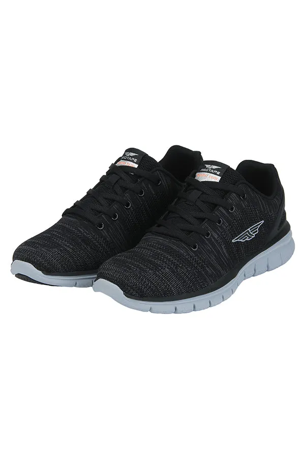RedTape Men Black Walking Shoes