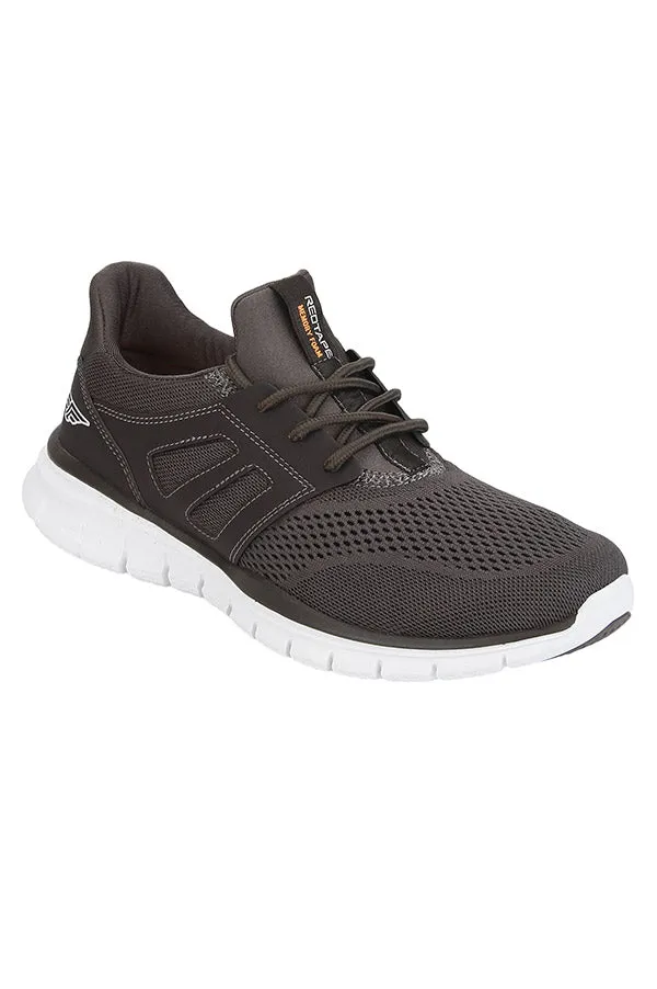 RedTape Men Black Walking Shoes