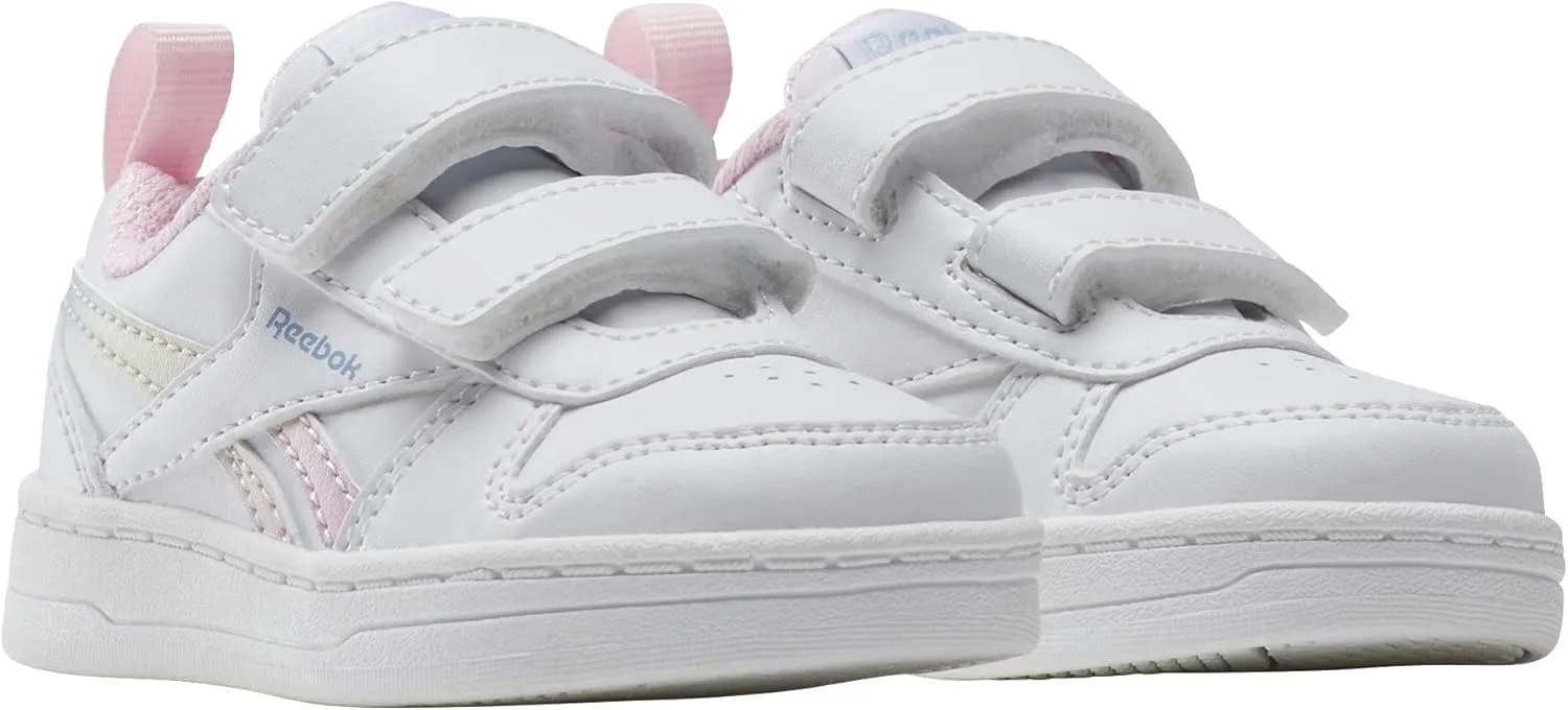Reebok Unisex-Child Kid's Glide Elastic & Top Strap Sneaker