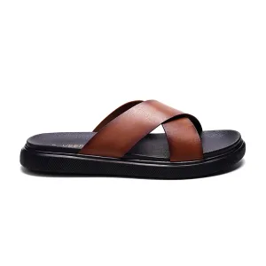 Rioza Sandal // Tan