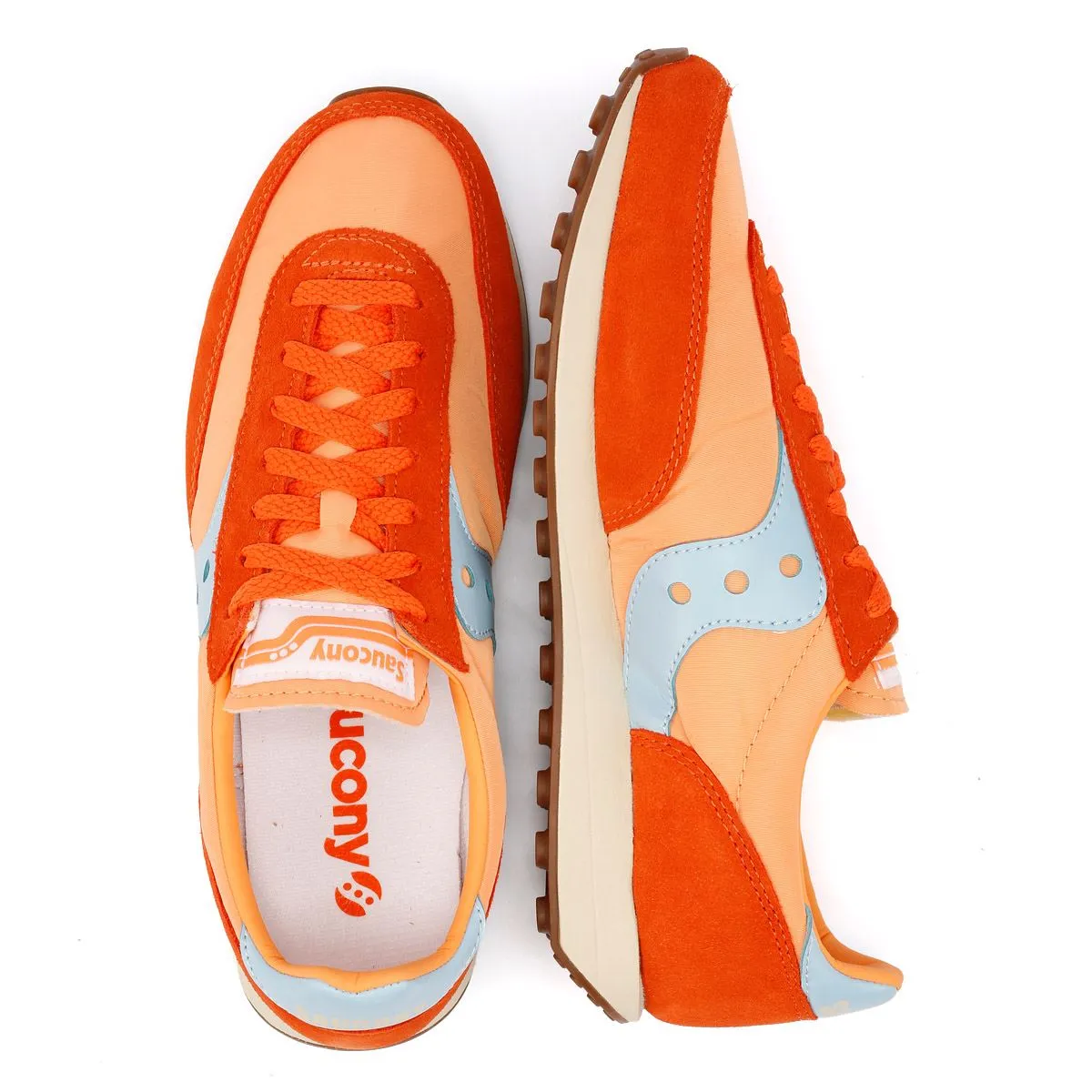 Saucony Trainer 80 Orange/Sky Trainers