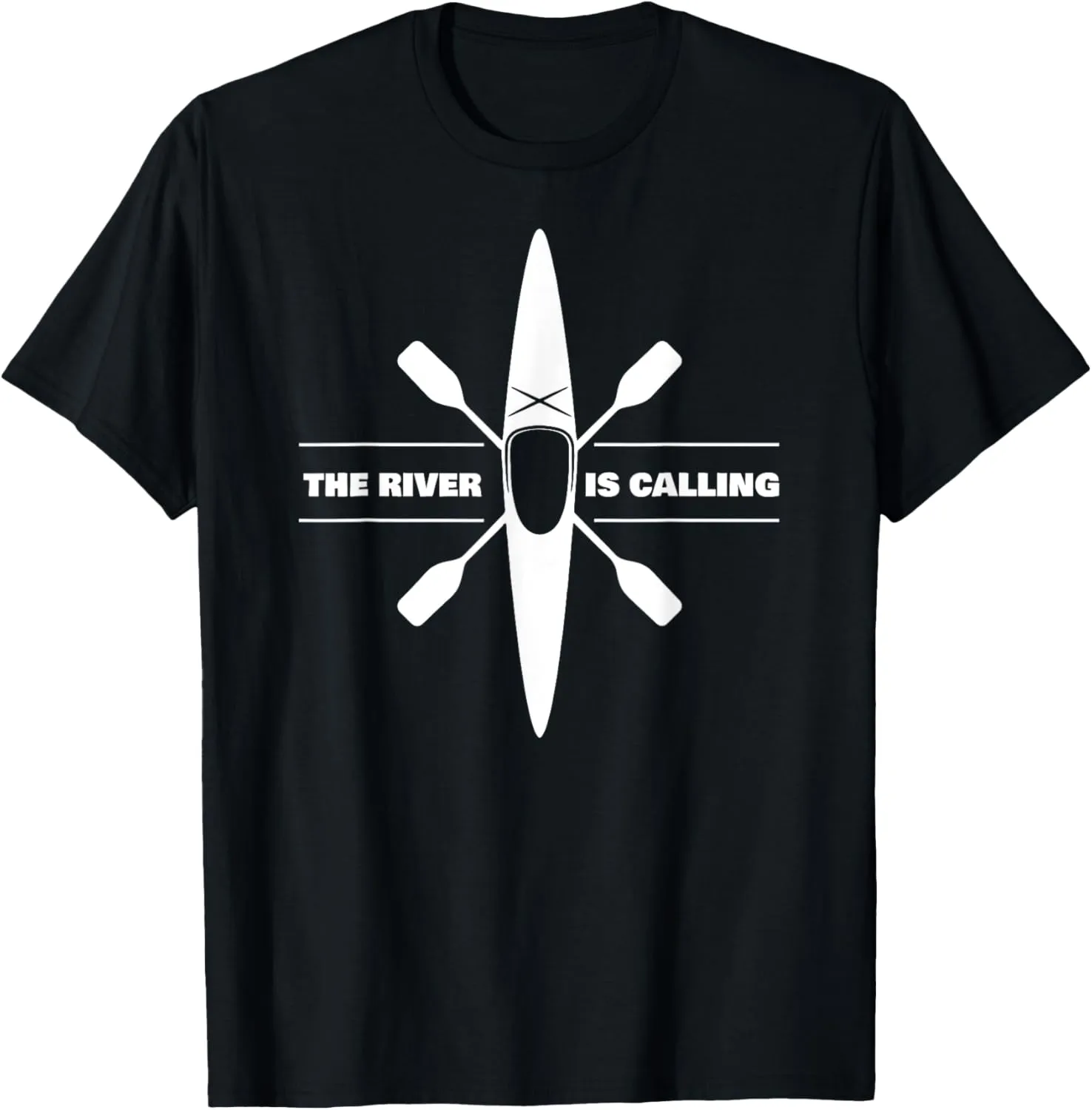 Sea Ocean Kayak Gift T SHIRT The River is Calling T-Shirt