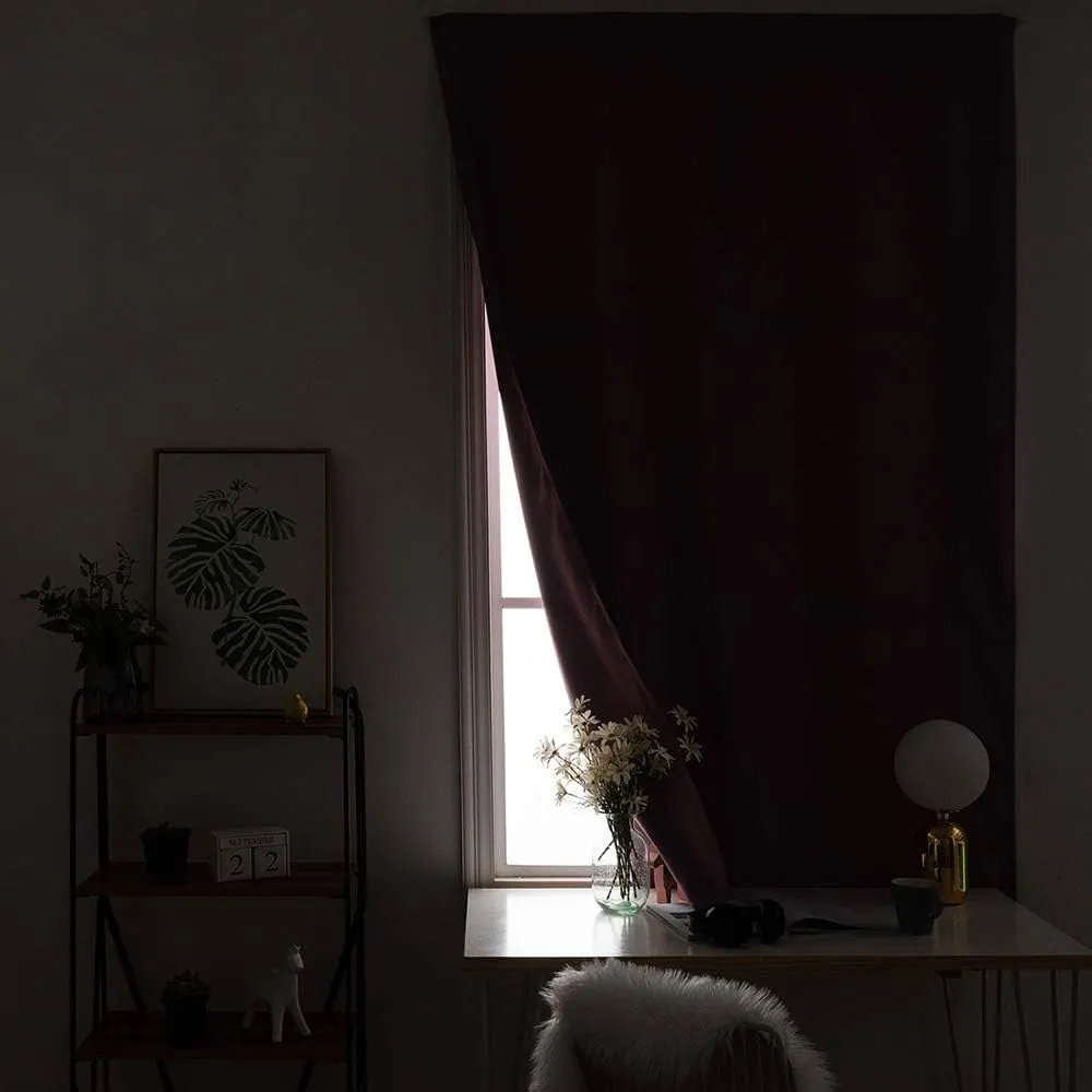 Self Adhesive Portable Blackout Curtains, Family Room Darkening Curtains, I Love My Family Phrase Hand Writing Quote Print Temporary Blackout Blinds,59W x72L Inch, for Bathroom Living Room Bedroom