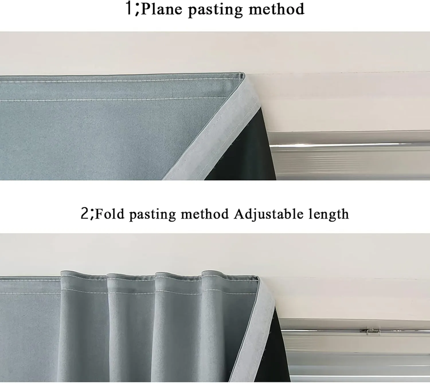 Self Adhesive Portable Blackout Curtains, Family Room Darkening Curtains, I Love My Family Phrase Hand Writing Quote Print Temporary Blackout Blinds,59W x72L Inch, for Bathroom Living Room Bedroom