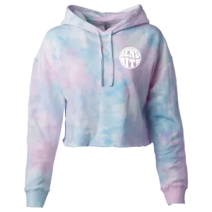 SEND IT WOMEN'S LIGHTWEIGHT CROP HOODIE