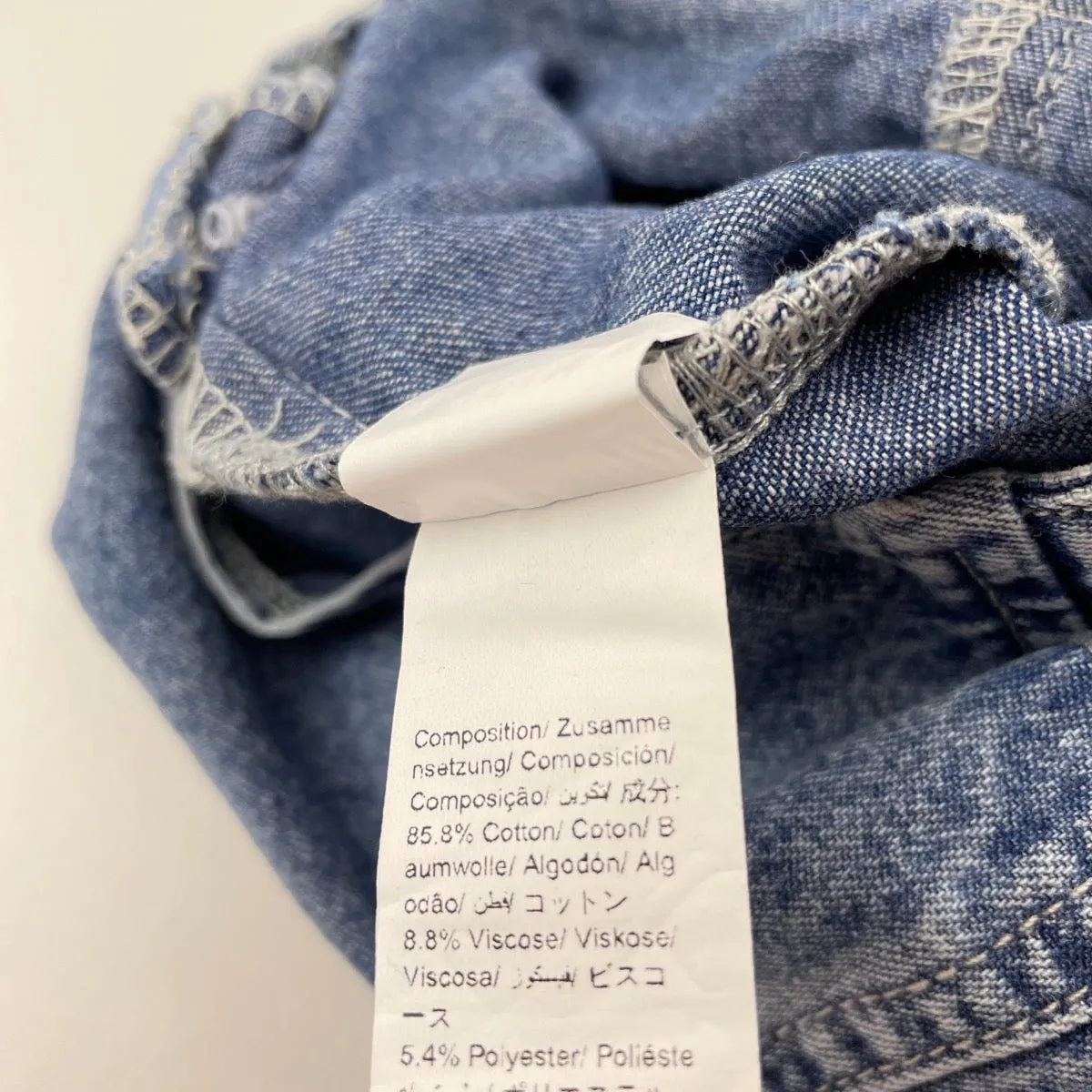 SHEIN lightweight denim overalls, size 2, Pre-loved