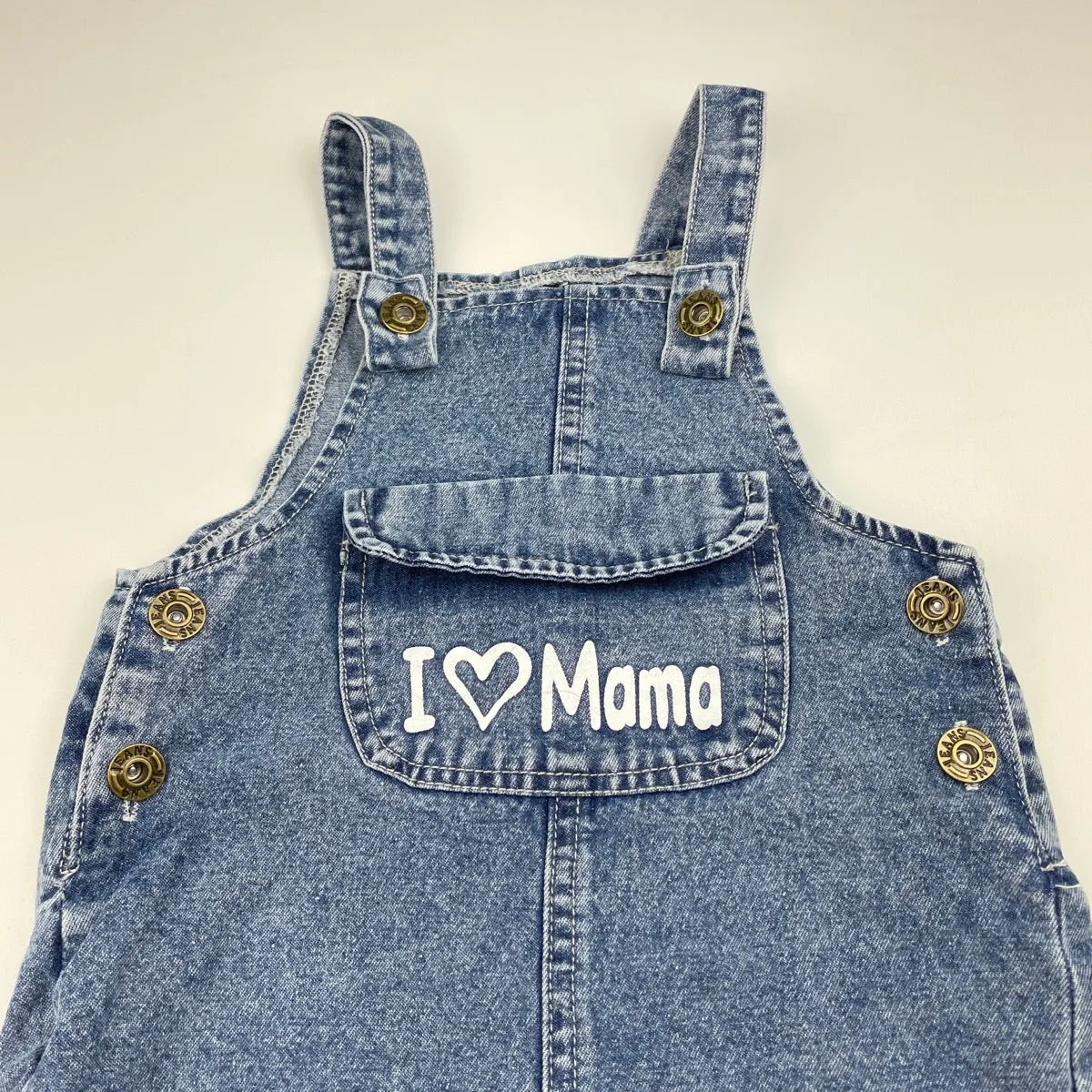 SHEIN lightweight denim overalls, size 2, Pre-loved