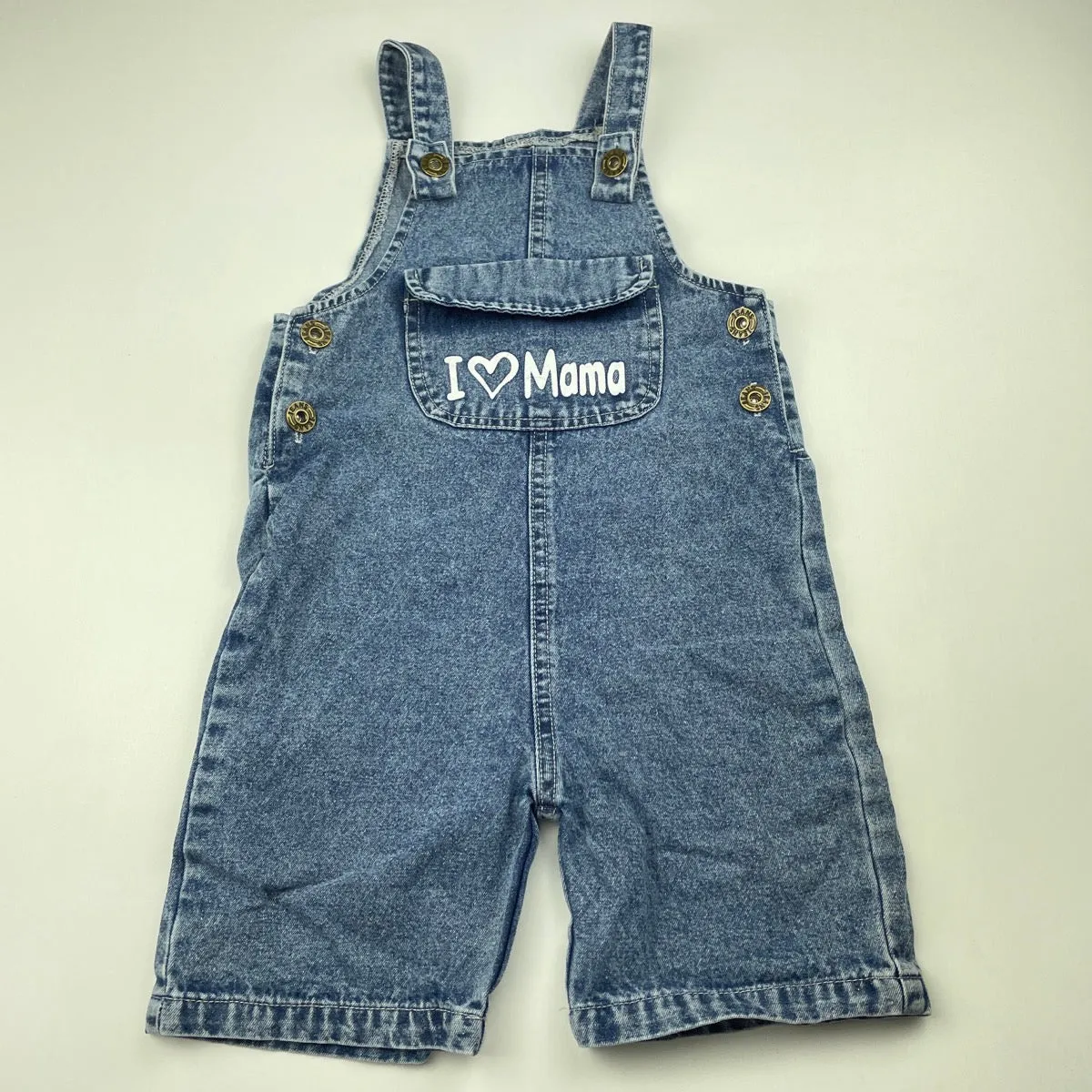 SHEIN lightweight denim overalls, size 2, Pre-loved