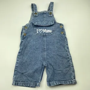 SHEIN lightweight denim overalls, size 2, Pre-loved