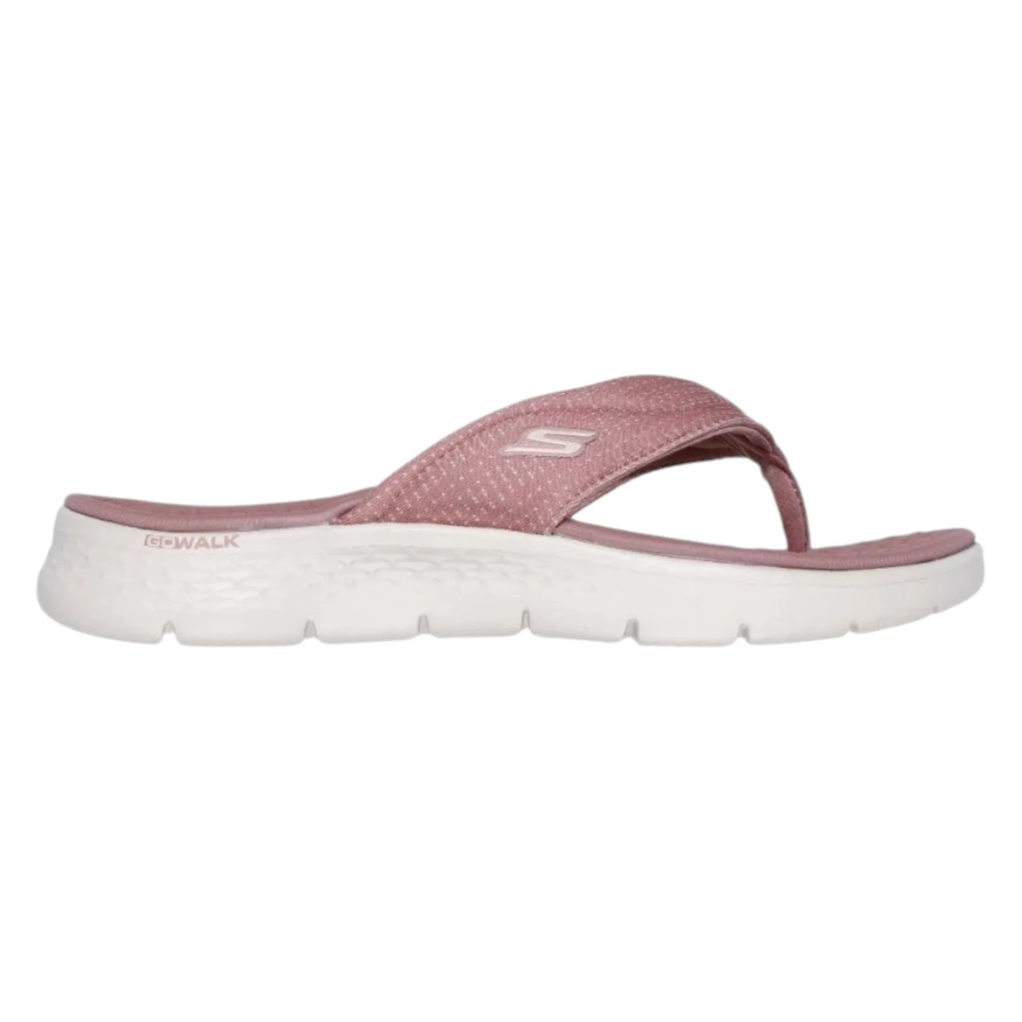 .Skechers GOwalk Flex Sandal Impress - Mauve/White - (141445.MVE) - GMS - R2L16