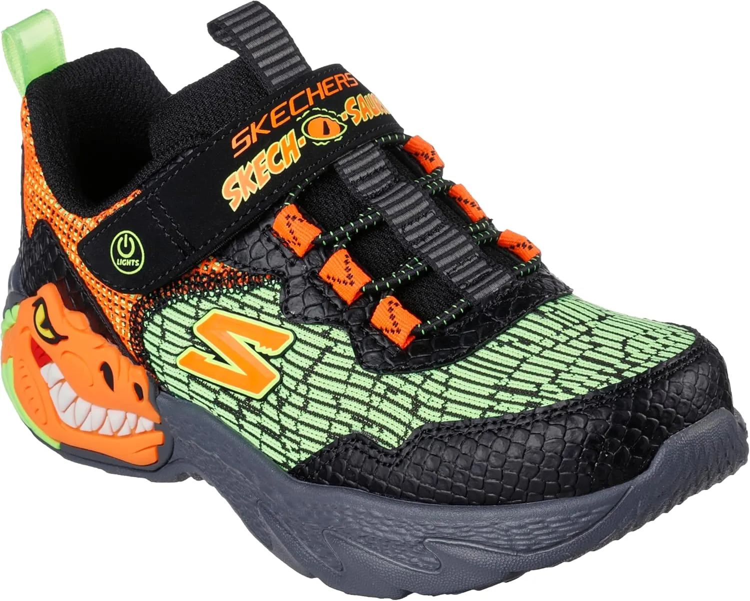 Skechers Kids Boy's Dino-Lights Sneaker
