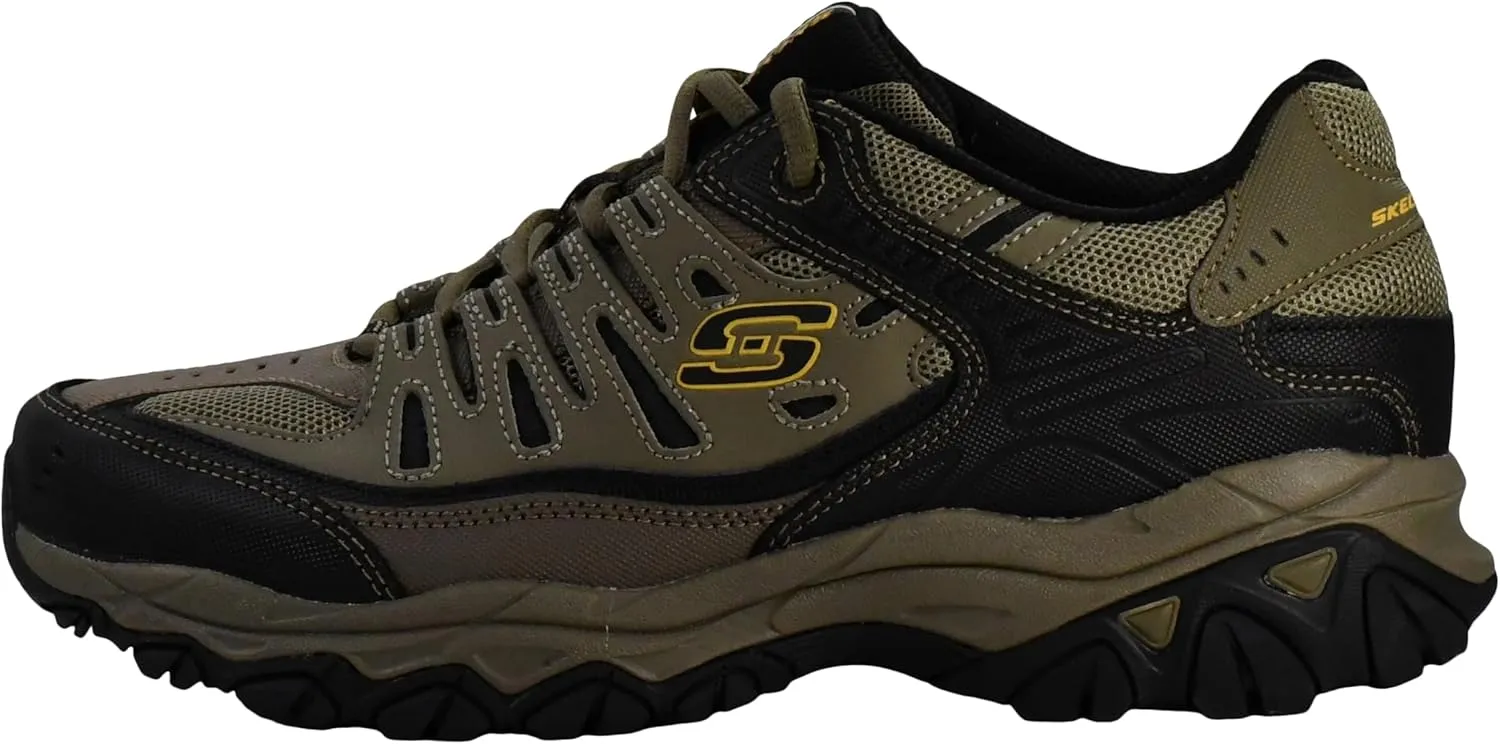 Skechers Men's Afterburn Memory Fit Lace-up Sneaker