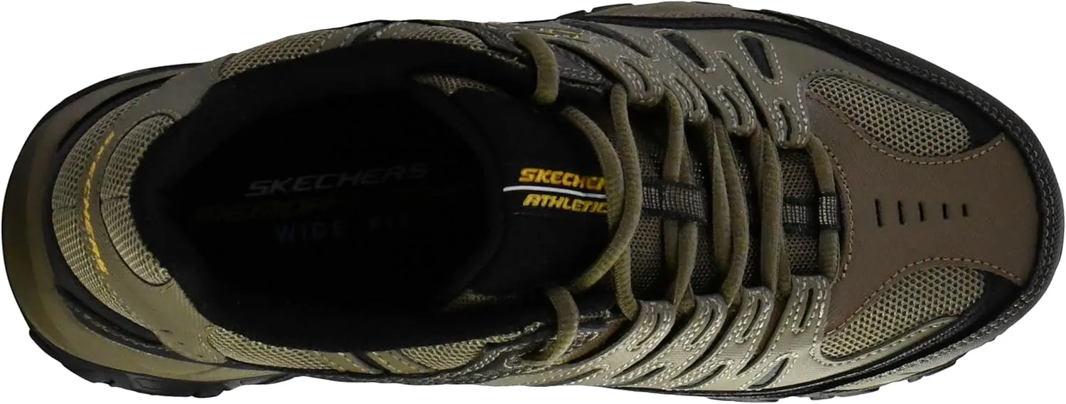Skechers Men's Afterburn Memory Fit Lace-up Sneaker