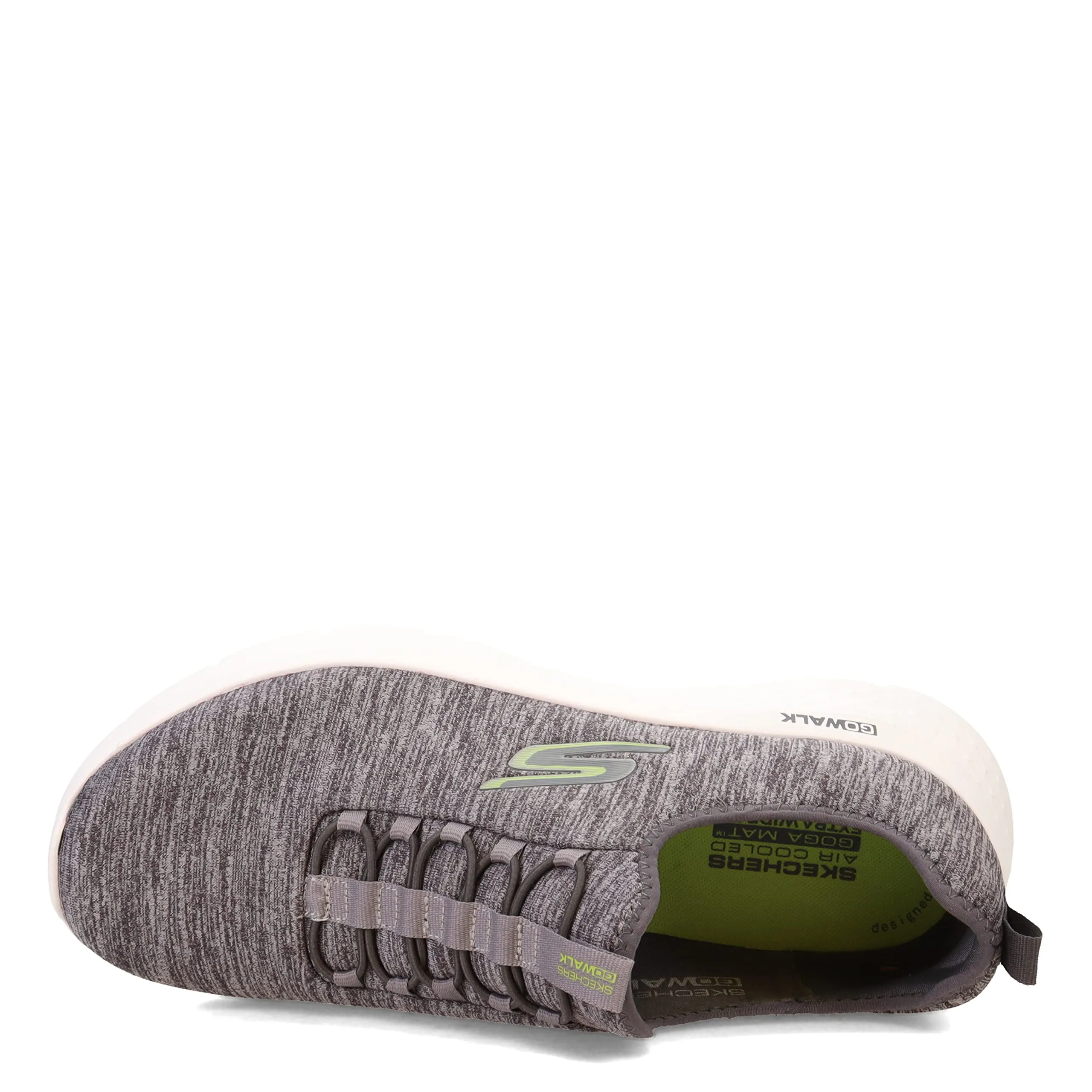 Skechers Men's Go Walk Flex - Ultra Slip-On Casual Walking Sneaker 8.5 Gray/Lime
