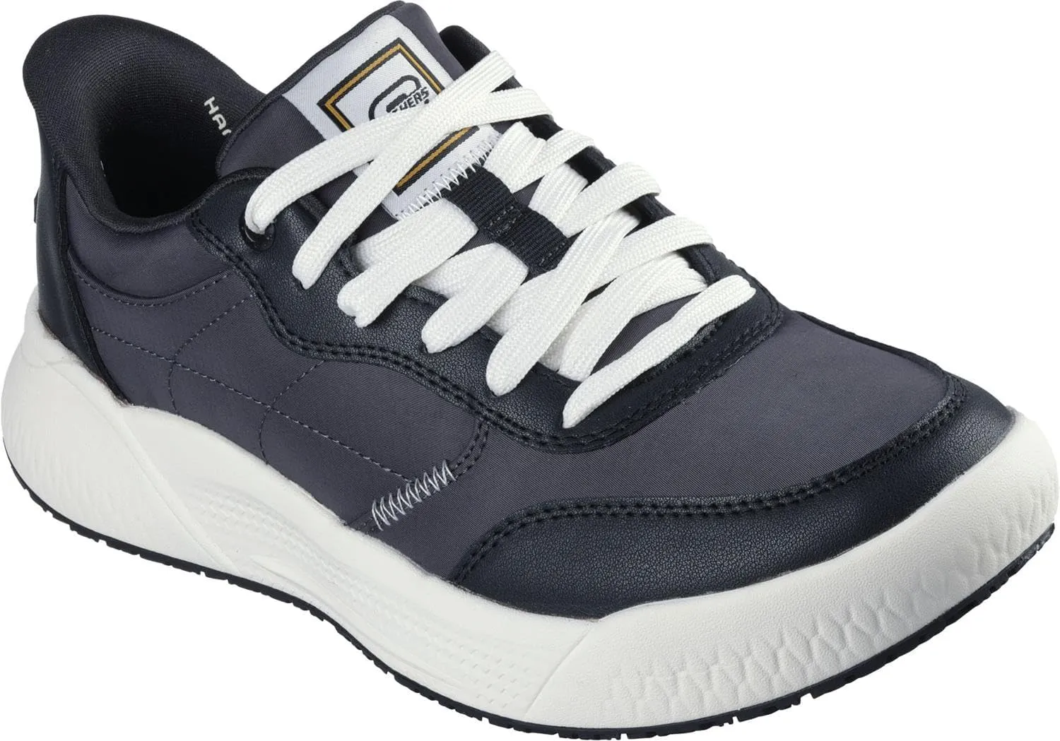 Skechers - Mens Relaxed Fit: Cyrus - Raiden Slip On Shoes, Color Black, Size: 10.5 M US