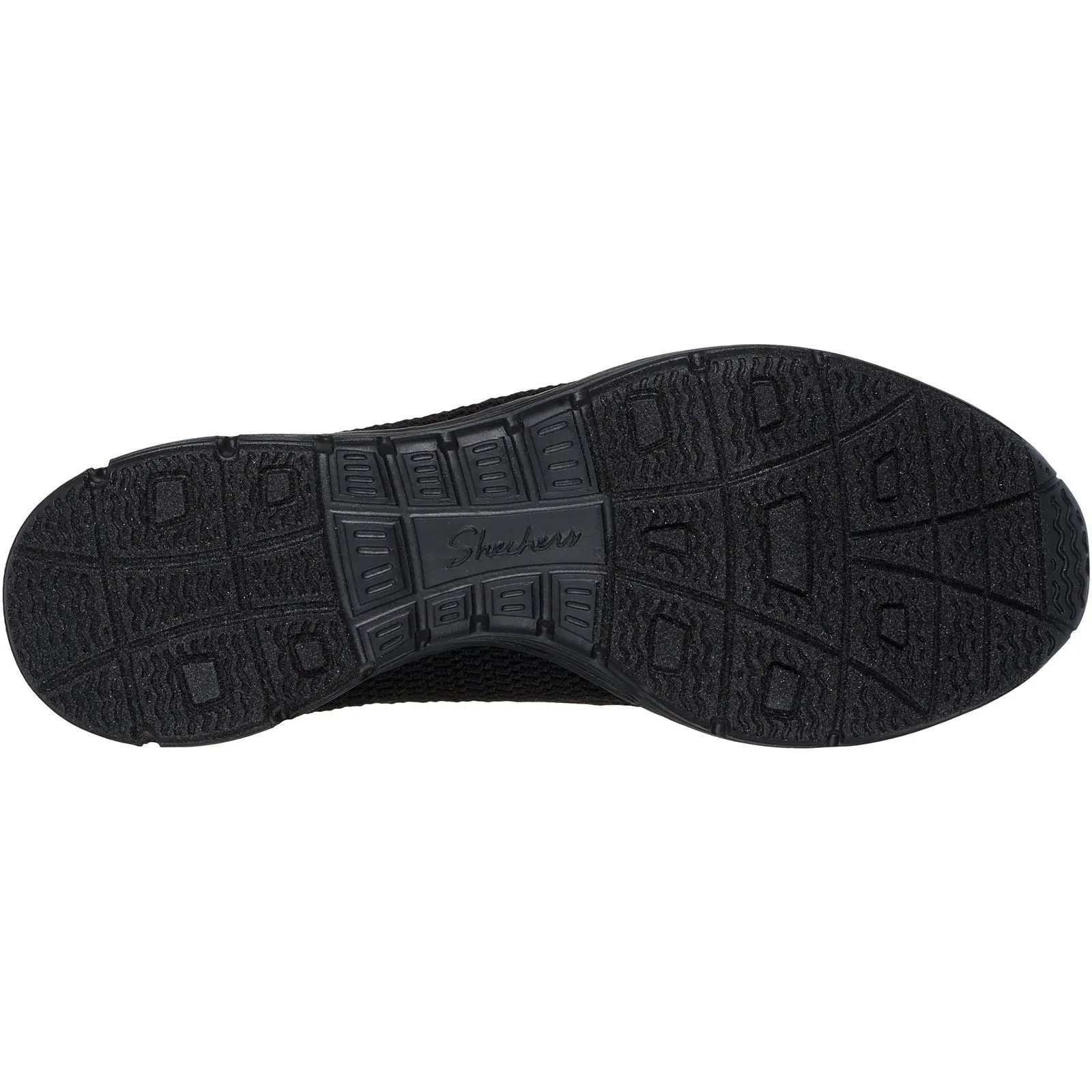 Skechers Seager Cute N' Coy Textile Women's Black Trainers