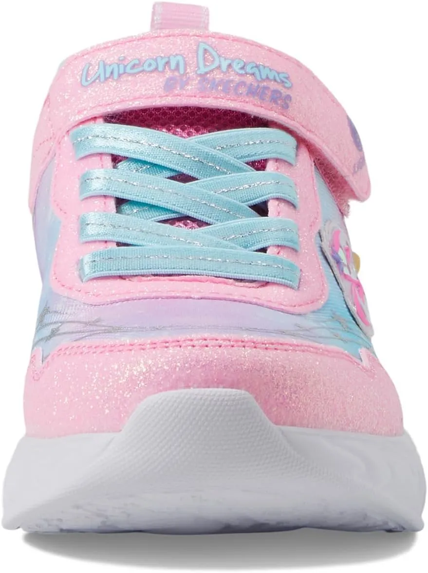 Skechers Unisex-Child Unicorn Dreams-Wishful Magi Sneaker