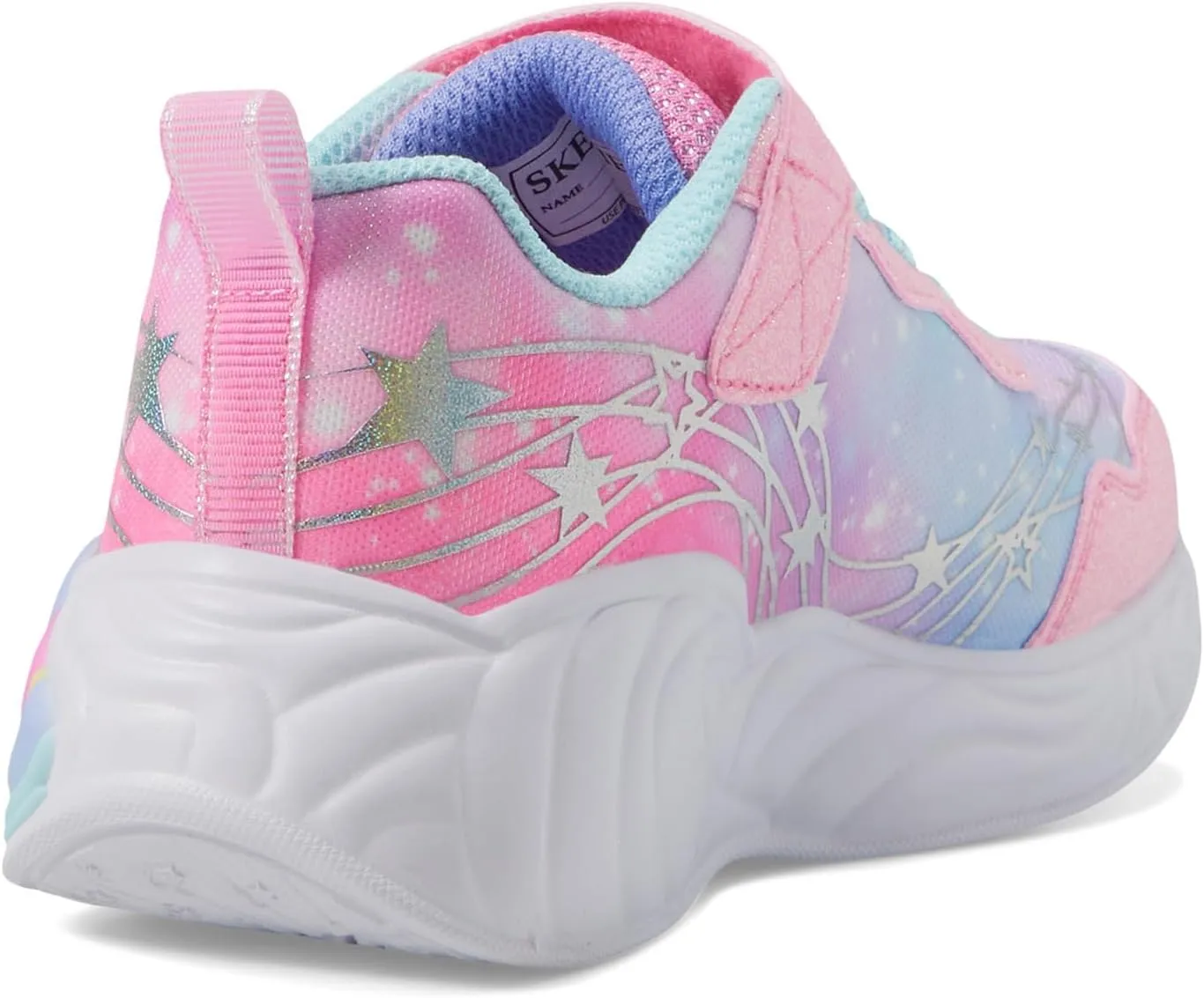Skechers Unisex-Child Unicorn Dreams-Wishful Magi Sneaker