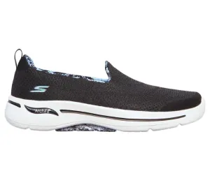 Skechers Womens Go Walk Arch Fit  Wild Vision Black/Multi