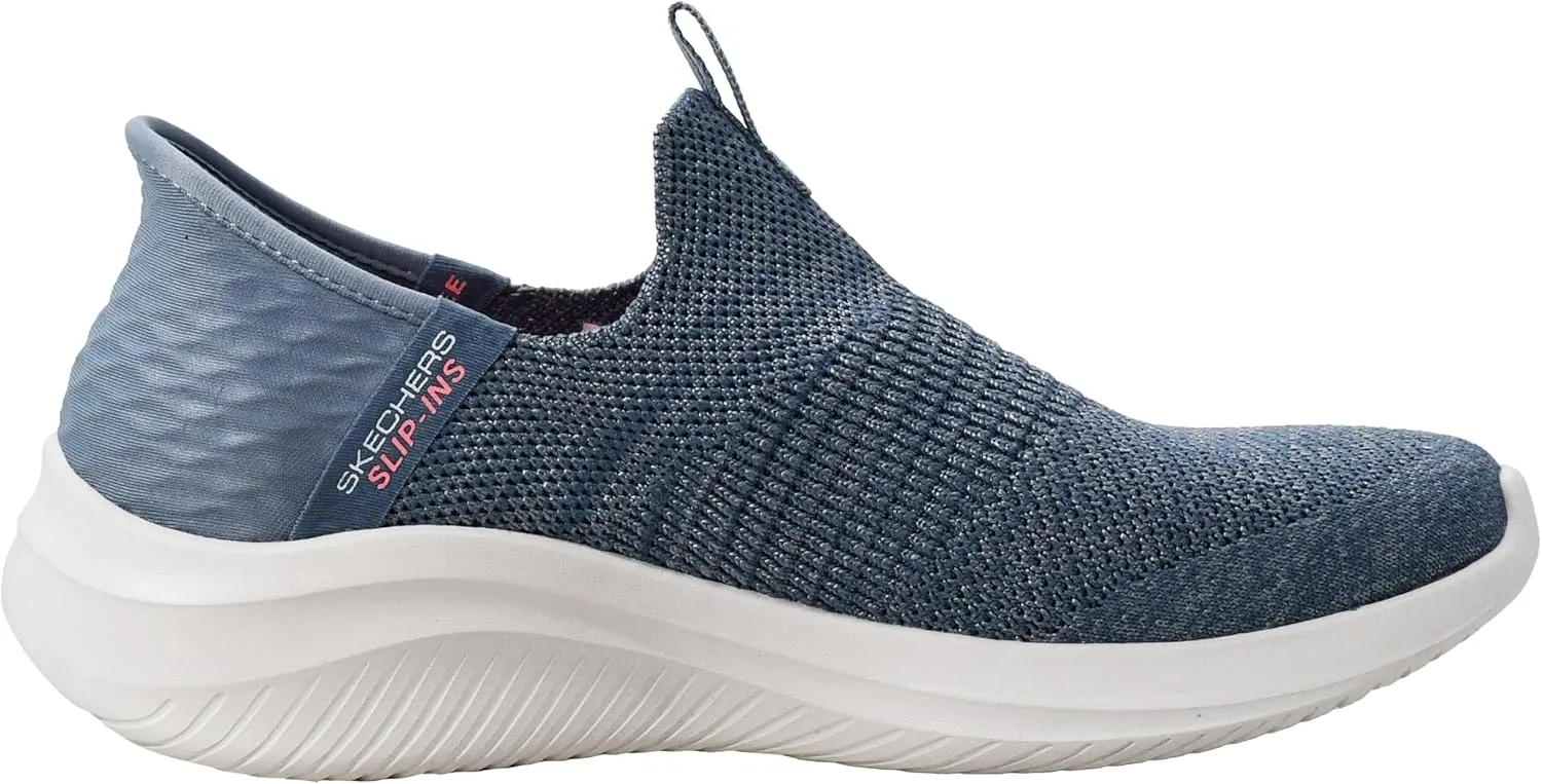 Skechers Women's Hands Free Slip Ins Ultra Flex 3.0 Smooth Step Sneaker