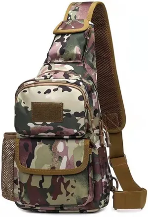 Sling Bag Crossbody Backpack for Men,Handiness Skiing Sling Bag, Lightweight Daypack for Hiking Travel (Color 2)