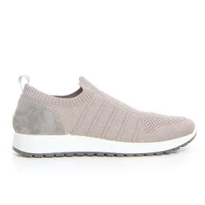 Sneaker slip on in tessuto