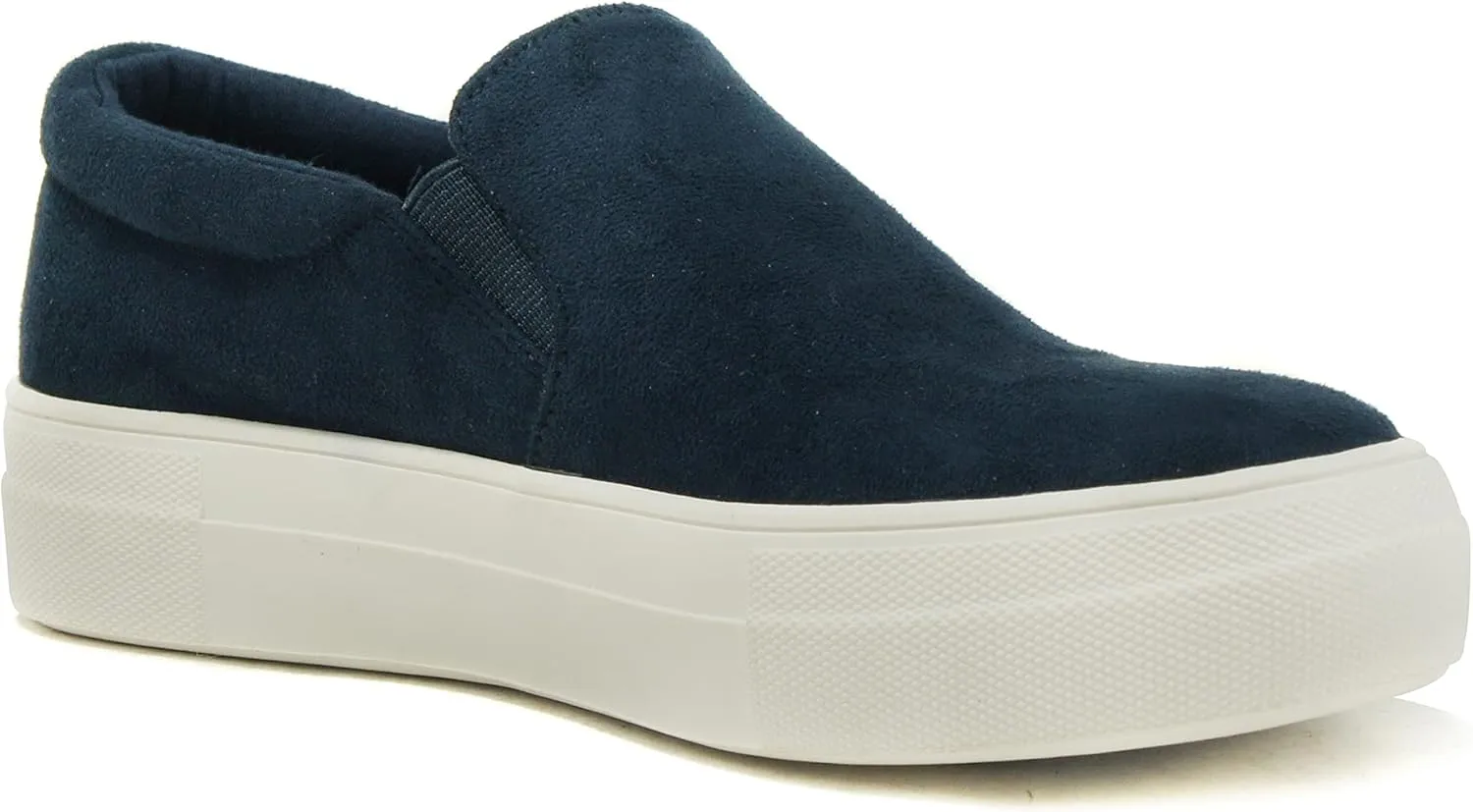 Soda Women's Slip On Platform Fashion Cushion Foam Sneakers Hike
