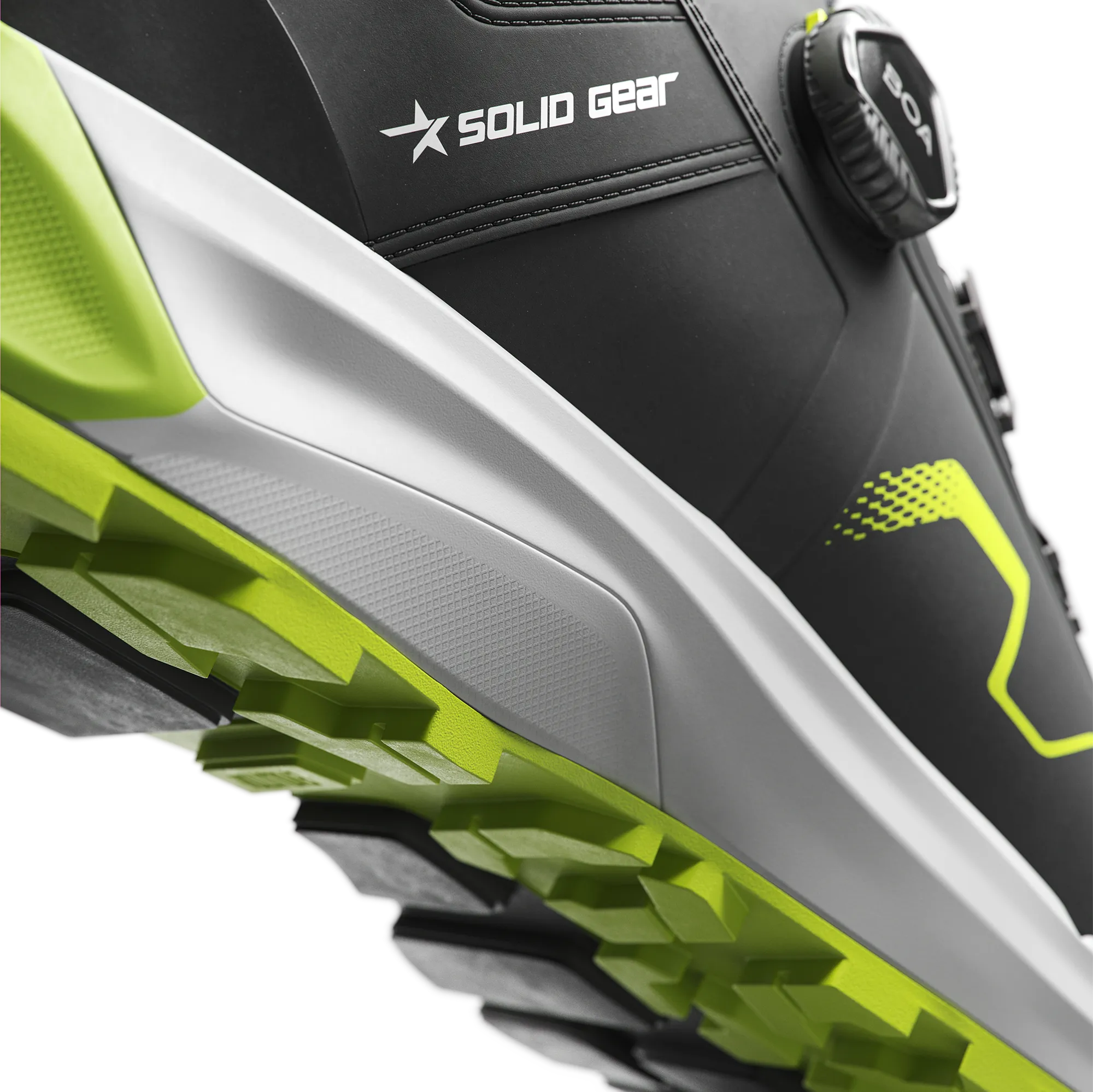 Solid Gear Sonar Low Green S3S SR HRO FO ESD Safety Trainer SG80204 by Snickers