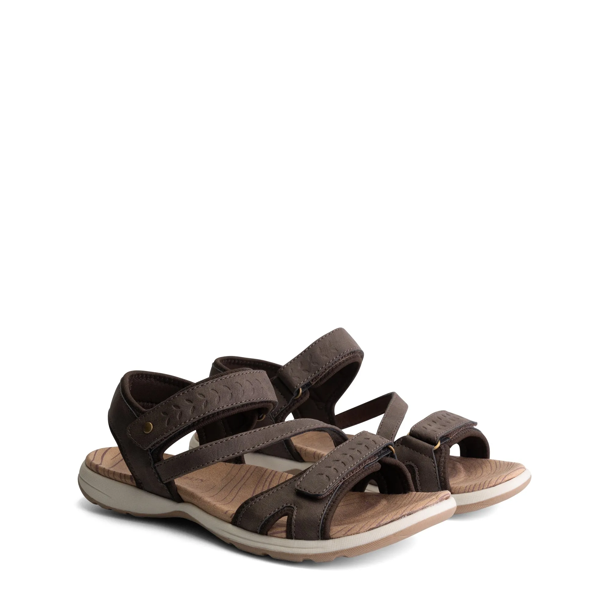Sollia - Hiking sandals - Women - Dark brown