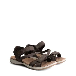 Sollia - Hiking sandals - Women - Dark brown
