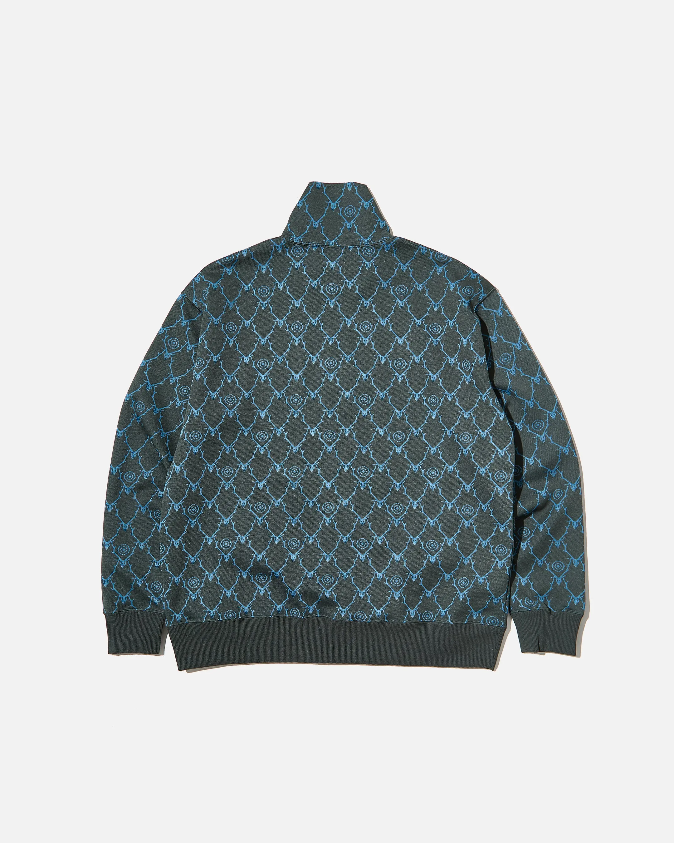 South2 West8 Trainer Jacket Poly Jq. / Skull & Target - Green