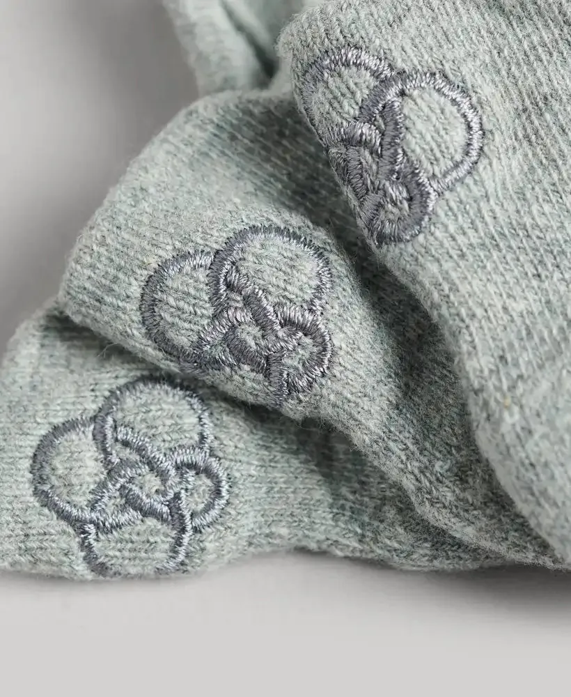 Superdry Men's Trainer Socks Grey 3 Pack
