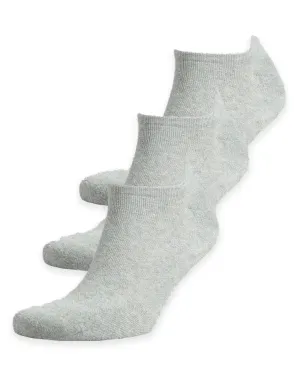 Superdry Men's Trainer Socks Grey 3 Pack