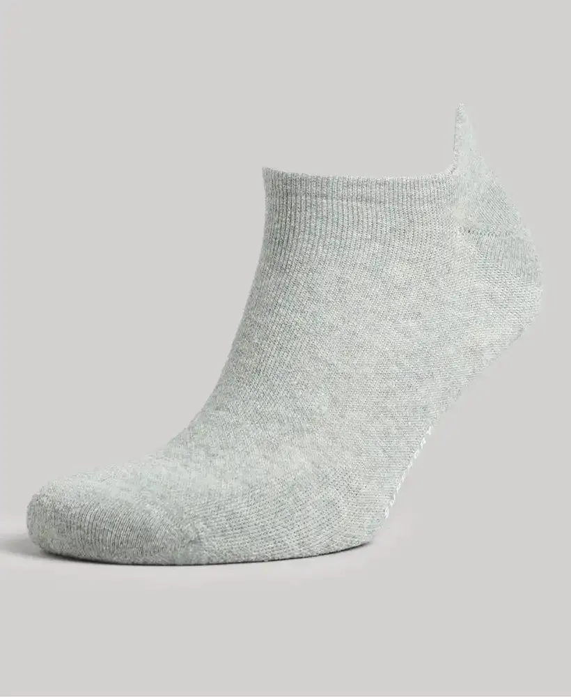 Superdry Men's Trainer Socks Grey 3 Pack
