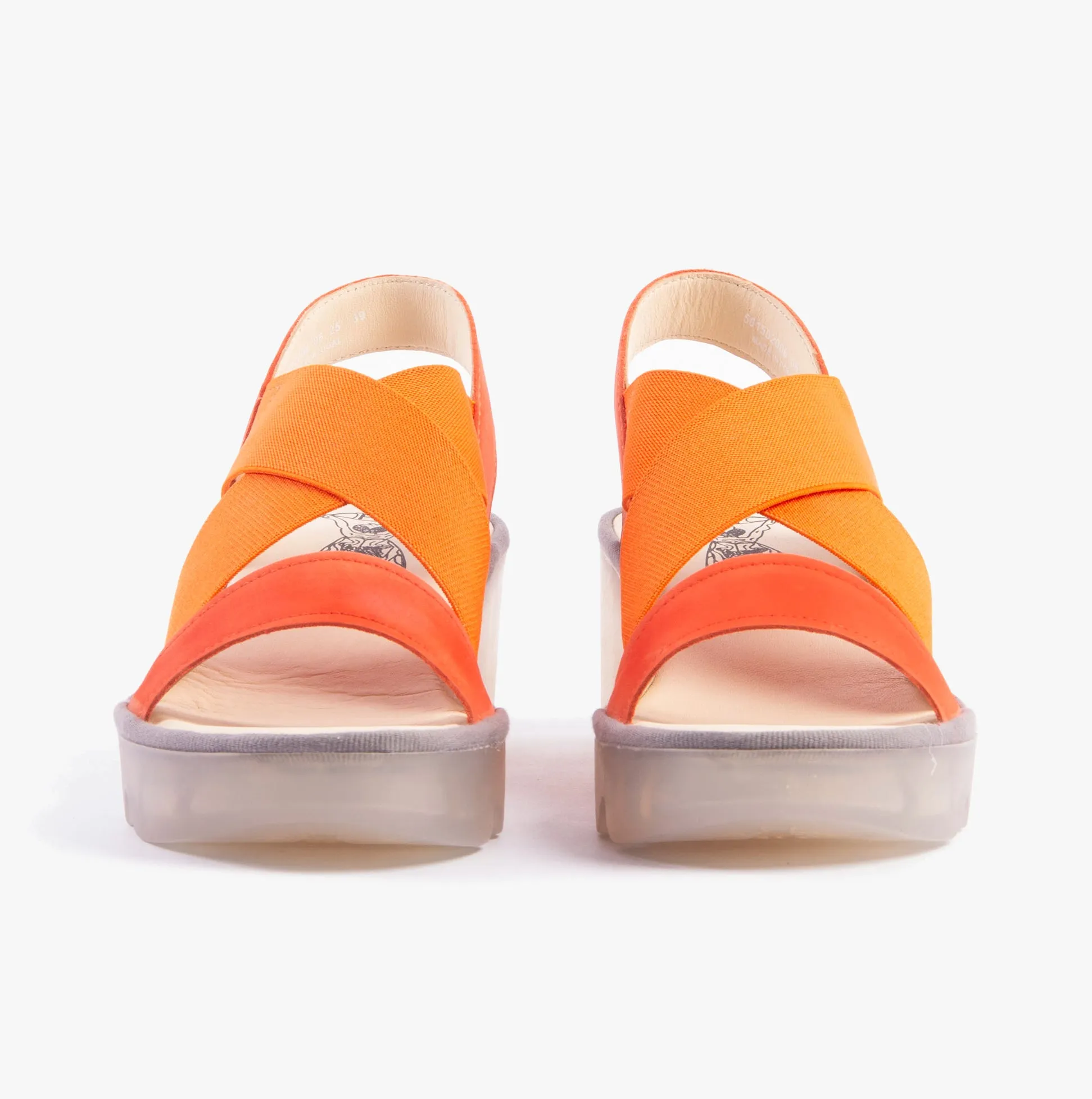 TAJI502FLY Womens Sandals Poppy Orange
