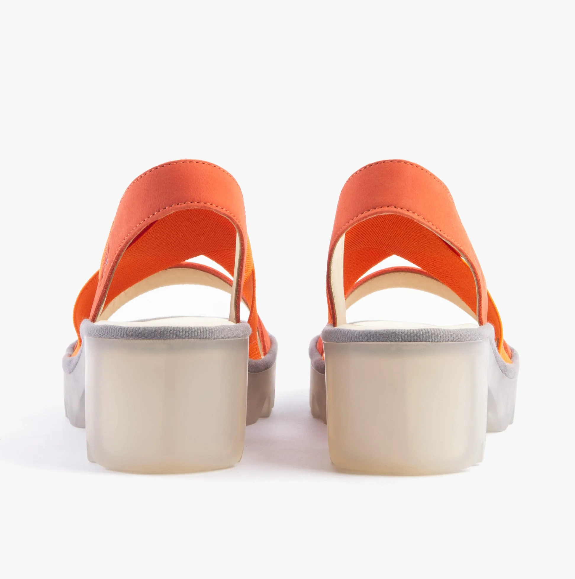 TAJI502FLY Womens Sandals Poppy Orange