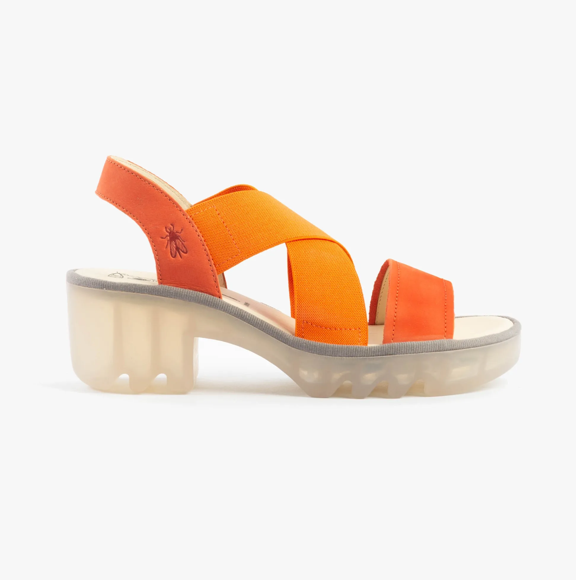 TAJI502FLY Womens Sandals Poppy Orange