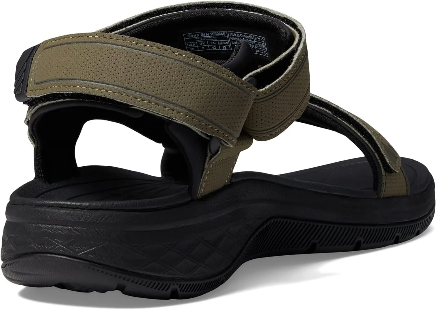 TEVA Men's Strata Universal Durable Lightweight Quick-Drying Hiking Sandals