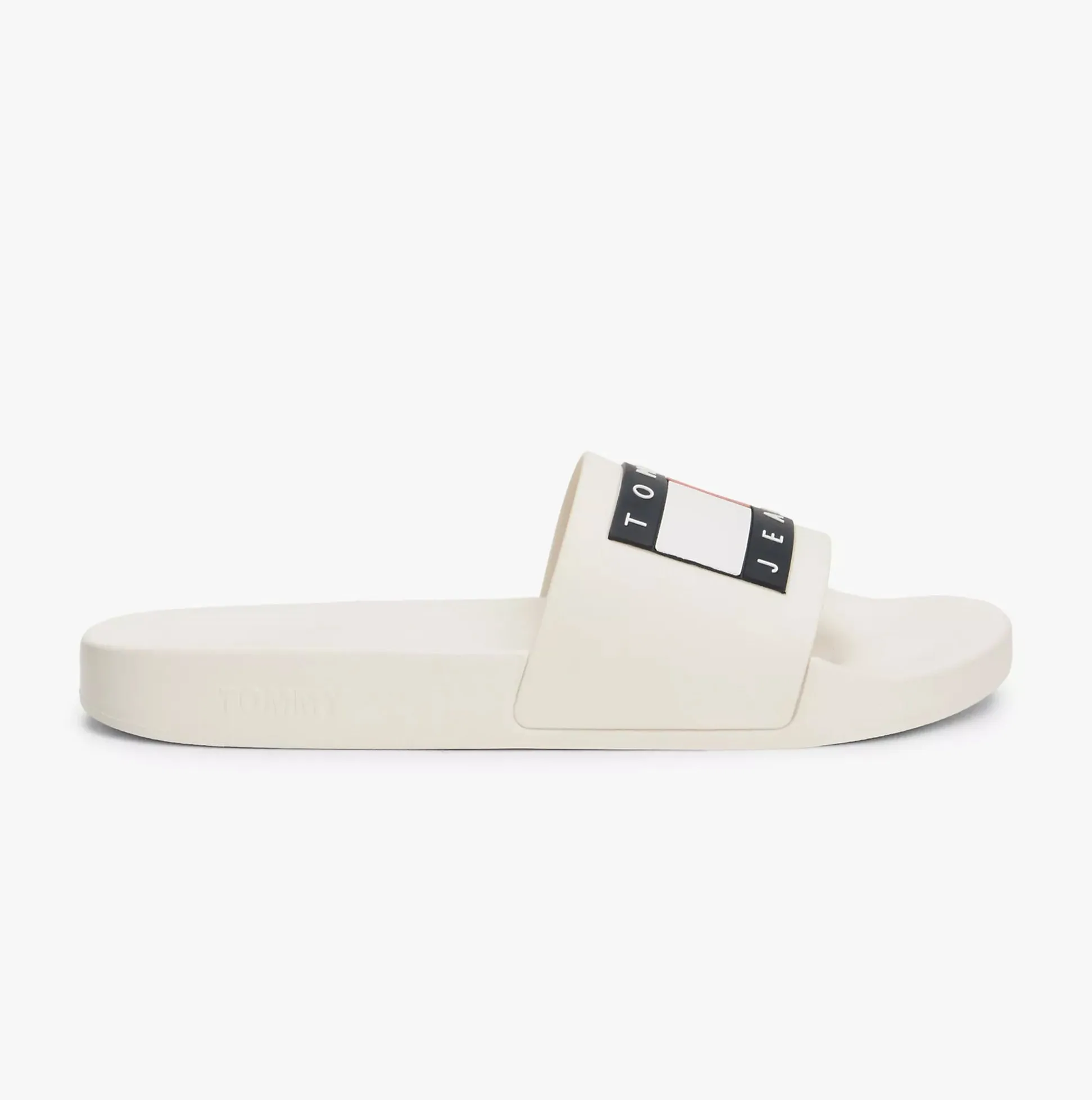 Tommy Hilfiger TJ POOL SLIDES Mens Slides Ecru