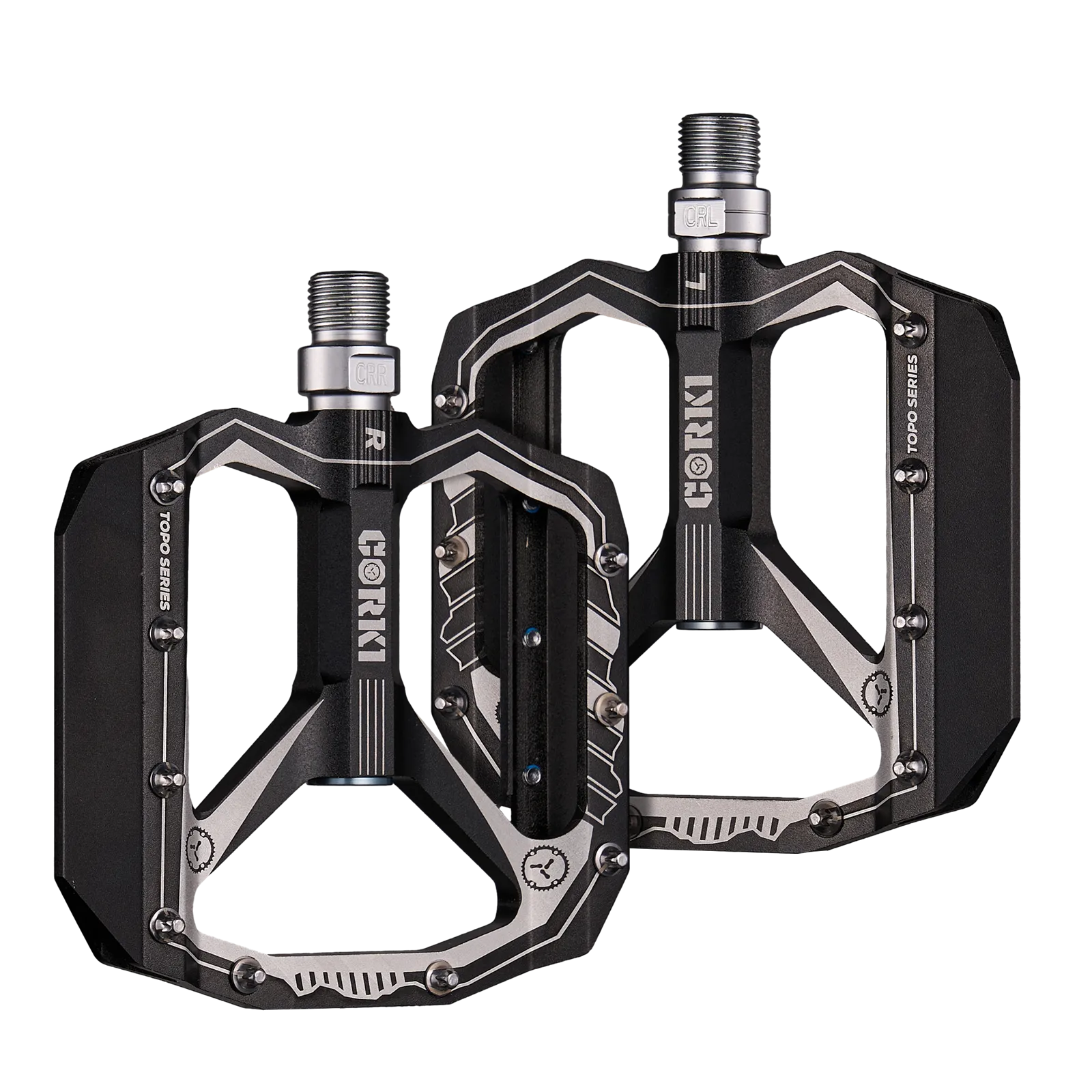 TOPO Extra Large Flat Platform Mountain Bike Pedals